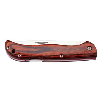 Herbertz vreckový nôž 8,4cm, hnedé drevo Pakka