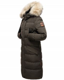 Marikoo dámska zimná bunda s kapucňou Schneesternchen, antracitová