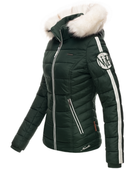 Navahoo KHINGAA´S Dámska zimná bunda s kapucňou, zelená