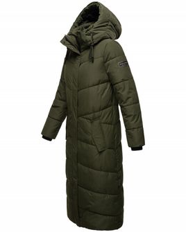 Navahoo HINGUCKER dámska zimná bunda s kapucňou, dark olive