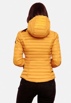 Navahoo Kimuk dámska prechodná bunda s kapucňou, žltá
