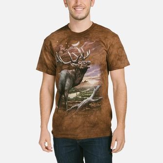 The Mountain 3D tričko jeleň, unisex