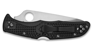 Spyderco Endura 4 Lightweight Serrated vreckový nôž 9,5cm, čierna, FRN