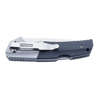 Herbertz vreckový nôž 8,7cm Tanto, G10, nerezová oceľ, CNC povrch, čierna