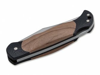 Böker Manufaktur Solingen Boy Scout Lightweight Olive vreckový nôž 5,7 cm, olivové drevo, G10