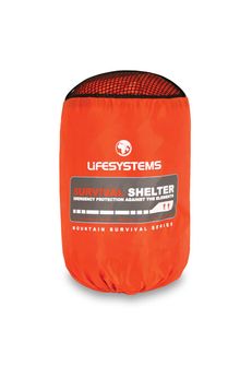Lifesystems Ultralight Survival Shelter 2 Ultraľahký vodotesný prístrešok pre 2 osoby 140 x 90 x45 cm