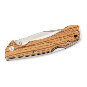 Herbertz vreckový univerzálny nôž 9cm, drevo Zebrano