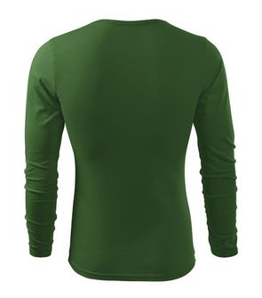 tričko s dlhým rukávom Adler Fit zelené zozadu