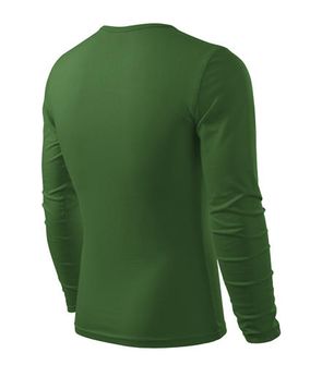 tričko s dlhým rukávom Adler Fit zelené zboku