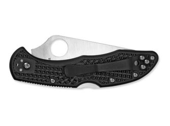 Spyderco Delica 4 Lightweight vreckový nôž 7,5cm čierna, FRN