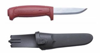 Morakniv Basic 511 všestranný nôž 9 cm, plast, bordová, plastové puzdro