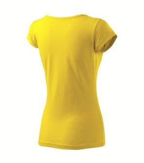 dámske tričko Adler Pure žlté zboku