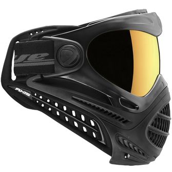 DYE Axis Pro airsoft maska, čierna