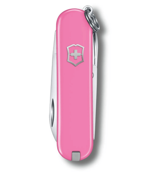 Victorinox Classic SD Colors Cherry Blossom, multifunkčný nôž, ružová, 7funkcií, blister