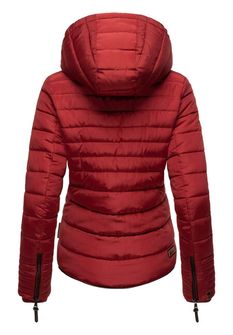 Marikoo Amber dámska zimná bunda s kapucňou, blood red