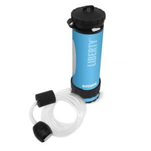Lifesaver filtračná a čistiaca fľaša na vodu, 400ml, modrá
