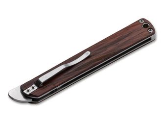 Böker Plus Wasabi Cocobolo, zatvárací vreckový nôž, 7,2 cm, drevený