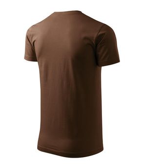 Malfini Heavy New krátke tričko, hnedé, 200g/m2