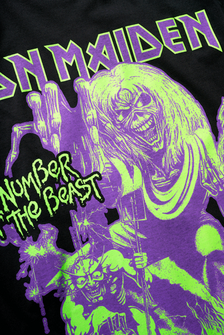 Brandit Iron Maiden tričko Number of the Beast I, čierna