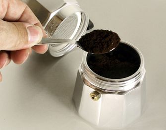 Origin Outdoors Espresso kávovar na 6 šálok, nerezový