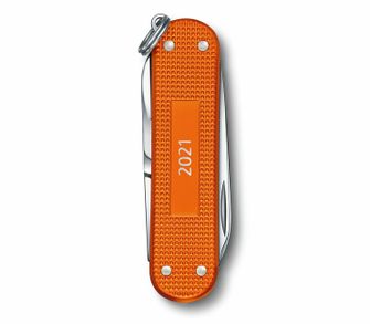 Victorinox Classic Alox LE 2021 multifunkčný nôž 58 mm, oranžová, 5 funkcií