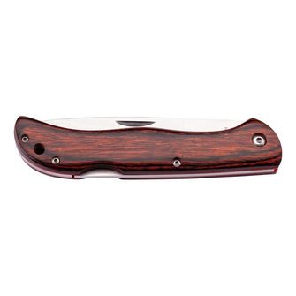 Herbertz vreckový nôž 9,7cm, hnedé drevo Pakka