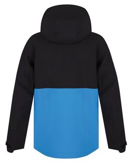 HUSKY pánska outdoorová bunda Nabbi M, čierna/neónovo modrá
