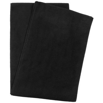 Fox Outdoor Flisový šál, čierna, cca 160 x 25 cm