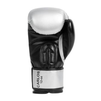 BENLEE boxerské rukavice CARLOS, strieborno čierne