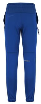 HUSKY detské softshellové nohavice Klassum K, modrá