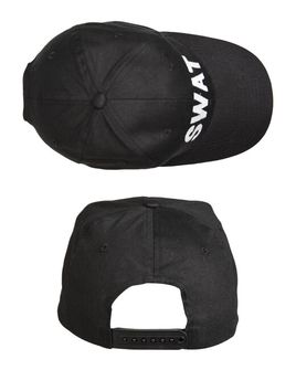Mil-Tec baseballová čiapka čierna SWAT