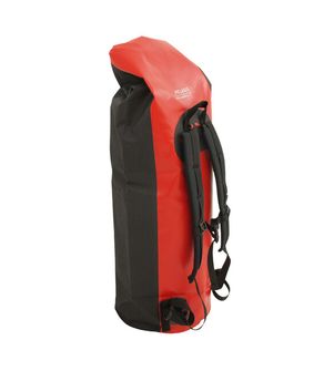 BasicNature Duffelbag Vodotesný batoh Duffel Bag s rolovacím uzáverom 40 L čierno-červená