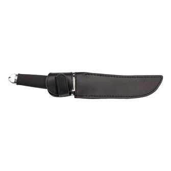 Herbertz opaskový nôž, 18cm Tanto, pogumovaná čierna