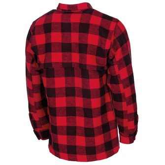 Fox Outdoor Tričko lumberjack, červeno-čierna