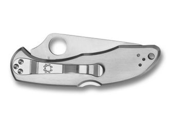 Spyderco Delica 4 Stainless vreckový nôž 7,5 cm, celooceľový
