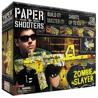 PAPER SHOOTERS Skladacia súprava zbrane Paper Shooters Zombie Slayer