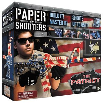 PAPER SHOOTERS Skladacia súprava zbrane Paper Shooters Patriot