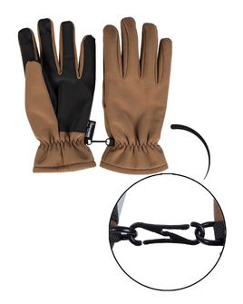 Mil-Tec Softshellové rukavice Thinsulate™ dark coyote