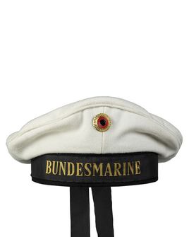 Mil-Tec biela námornícka čiapka s insígniou