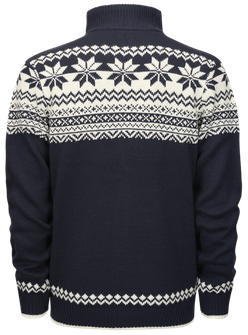 Brandit sveter Norwegian so zapínaním na zips, námornícka modrá