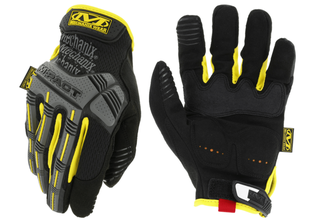 Mechanix M-Pact pracovné rukavice čierna/žltá
