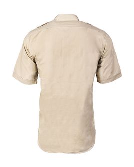 Mil-Tec Košeľa TROPICAL krátky rukáv na gombíky khaki