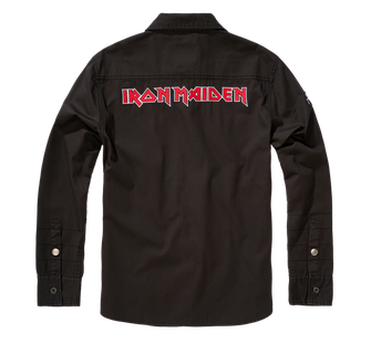 Brandit Iron Maiden Luis košeľa, čierna