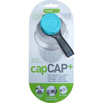 humangear capCAP+ Viečko na fľašu pre priemer 5,3 cm svetlomodré