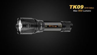 LED baterka Fenix TK09 XP-L 900lumen z profilu
