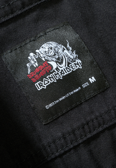 Brandit Iron Maiden Vintage košeľa bez rukávov NOTB, čierna