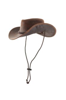 Origin Outdoors Trapper Kožený klobúk, hnedý