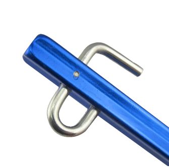 BasicNature Steady Stanové kolíky 30 cm modré 4 ks