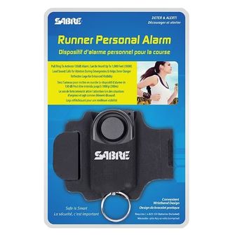 SABRE RED Runner osobny alarm, 130db, čierny