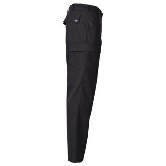 MFH taktické nohavice US Combat BDU so spevneným sedom a kolenami, čierna